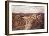 The Viaduct, Knaresborough-Thomas Holroyd-Framed Giclee Print