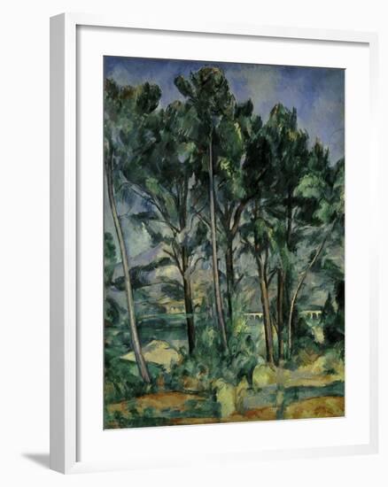 The Viaduct-Paul Cézanne-Framed Giclee Print
