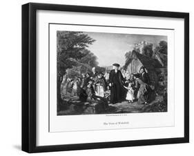 The Vicar of Wakefield, C1850-William Powell Frith-Framed Giclee Print