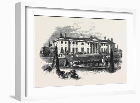The Viceregal Lodge Phoenix Park Dublin the Queen's Visit to Ireland-null-Framed Giclee Print