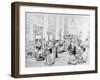 The Viceroy of India in Burmah: Burmese Ladies Taking Tea with Lady Dufferin in the Palace at Manda-Melton Prior-Framed Giclee Print