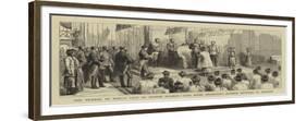 The Viceroy of India's Visit to British Burmah, Lord Ripon Decorating Burmese Officials at Rangoon-null-Framed Giclee Print