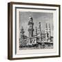 The Viceroy of India's Visit to Rangoon, British Burma: Mahomedan Mosque-null-Framed Giclee Print