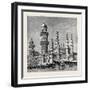 The Viceroy of India's Visit to Rangoon, British Burma: Mahomedan Mosque-null-Framed Giclee Print