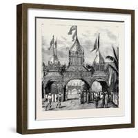 The Viceroy of India's Visit to Rangoon-null-Framed Giclee Print