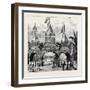 The Viceroy of India's Visit to Rangoon-null-Framed Giclee Print