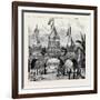 The Viceroy of India's Visit to Rangoon-null-Framed Giclee Print