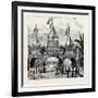 The Viceroy of India's Visit to Rangoon-null-Framed Giclee Print