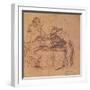 The Vices of the Prodigal Son-Rembrandt van Rijn-Framed Giclee Print