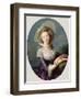 The Vicomtesse De Vaudreuil, 1785-Elisabeth Louise Vigee-LeBrun-Framed Giclee Print