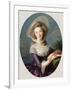 The Vicomtesse De Vaudreuil, 1785-Elisabeth Louise Vigee-LeBrun-Framed Giclee Print