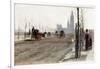 The Victoria Embankment, London, 1875-Giuseppe De Nittis-Framed Giclee Print