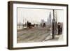 The Victoria Embankment, London, 1875-Giuseppe De Nittis-Framed Premium Giclee Print