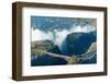 The Victoria Falls is the Largest Curtain of Water in the World (1708 M Wide). the Falls and the Su-Vadim Petrakov-Framed Photographic Print