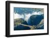 The Victoria Falls is the Largest Curtain of Water in the World (1708 M Wide). the Falls and the Su-Vadim Petrakov-Framed Photographic Print