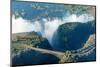 The Victoria Falls is the Largest Curtain of Water in the World (1708 M Wide). the Falls and the Su-Vadim Petrakov-Mounted Photographic Print