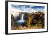 The Victoria Falls is the Largest Curtain of Water in the World (1708 Meters Wide). the Falls and T-Artush-Framed Photographic Print