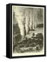 The Victoria Falls, Zambesi River-null-Framed Stretched Canvas