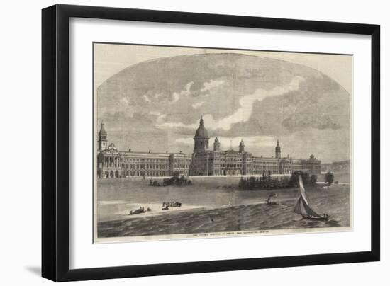 The Victoria Hospital at Netley Near Southampton-null-Framed Giclee Print