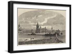 The Victoria Hospital at Netley Near Southampton-null-Framed Giclee Print