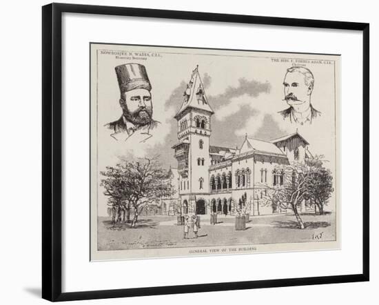 The Victoria Jubilee Technical Institute, Bombay-Edward Killingworth Johnson-Framed Giclee Print