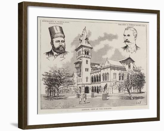 The Victoria Jubilee Technical Institute, Bombay-Edward Killingworth Johnson-Framed Giclee Print