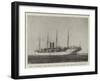 The Victoria, the Ship in Which Jameson Has Returned to England-null-Framed Giclee Print