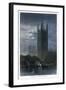 The Victoria Tower, from Lambeth-null-Framed Giclee Print