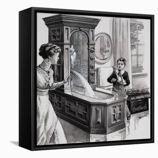 The Victorian Bath-Pat Nicolle-Framed Stretched Canvas