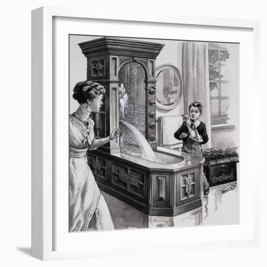 The Victorian Bath-Pat Nicolle-Framed Giclee Print