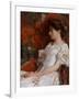 The Victorian Chair, 1906-Childe Hassam-Framed Giclee Print