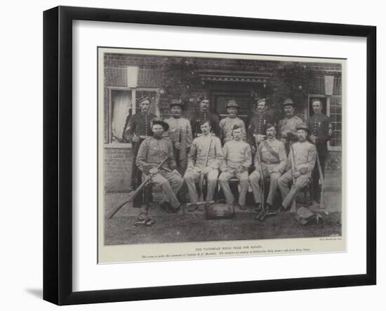 The Victorian Rifle Team for Bisley-null-Framed Giclee Print