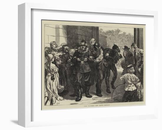 The Victors Off Duty, Berlin-Edward John Gregory-Framed Giclee Print