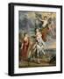 The Victory at Jülich (The Marie De' Medici Cycl)-Peter Paul Rubens-Framed Giclee Print