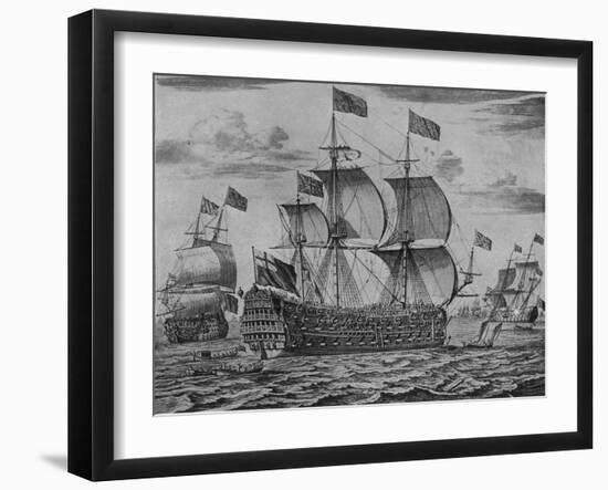 'The Victory', c1700-Isaac Sailmaker-Framed Giclee Print