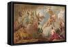 The Victory of Apollo, C.1716-Sir James Thornhill-Framed Stretched Canvas