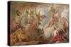 The Victory of Apollo, C.1716-Sir James Thornhill-Stretched Canvas