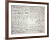 The Victory of Death Letter Written by the Alamo Commander William Barret Travis, 1836-null-Framed Giclee Print