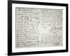 The Victory of Death Letter Written by the Alamo Commander William Barret Travis, 1836-null-Framed Giclee Print