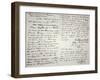 The Victory of Death Letter Written by the Alamo Commander William Barret Travis, 1836-null-Framed Giclee Print