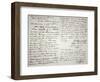 The Victory of Death Letter Written by the Alamo Commander William Barret Travis, 1836-null-Framed Giclee Print