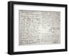 The Victory of Death Letter Written by the Alamo Commander William Barret Travis, 1836-null-Framed Giclee Print