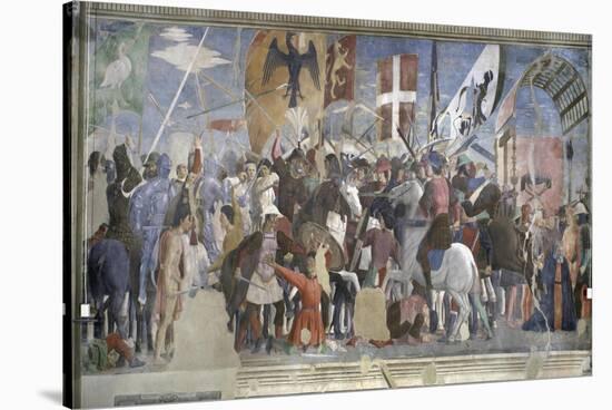 The Victory of Heraclius and the Execution of Chosroes-Piero della Francesca-Stretched Canvas