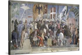 The Victory of Heraclius and the Execution of Chosroes-Piero della Francesca-Stretched Canvas