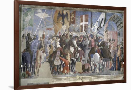 The Victory of Heraclius and the Execution of Chosroes-Piero della Francesca-Framed Giclee Print