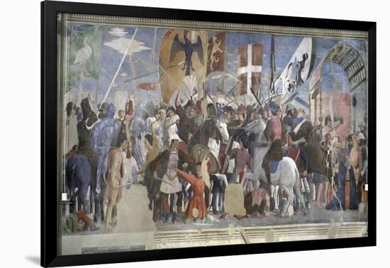 The Victory of Heraclius and the Execution of Chosroes-Piero della Francesca-Framed Giclee Print