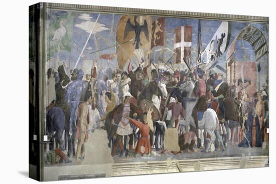 The Victory of Heraclius and the Execution of Chosroes-Piero della Francesca-Stretched Canvas