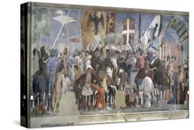 The Victory of Heraclius and the Execution of Chosroes-Piero della Francesca-Stretched Canvas