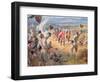 The Victory of Montcalms Troops at Carillon, 1758-Henry Alexander Ogden-Framed Giclee Print