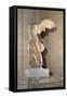 The Victory of Samothrace (Parian Marble)-null-Framed Stretched Canvas